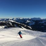 Hartkaserlift mit Blick zum Wilden Kaiser